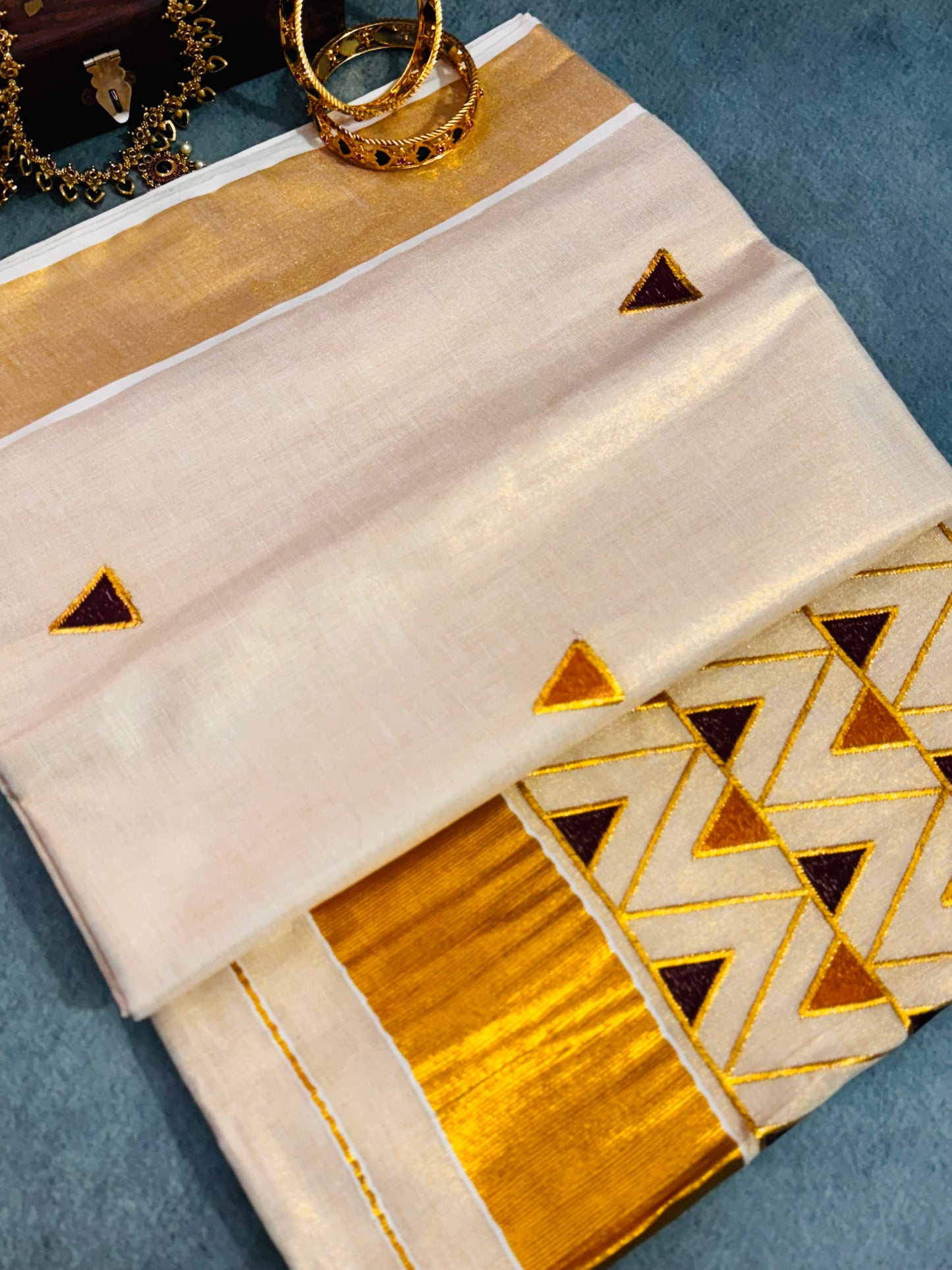 Premium Kerala set saree