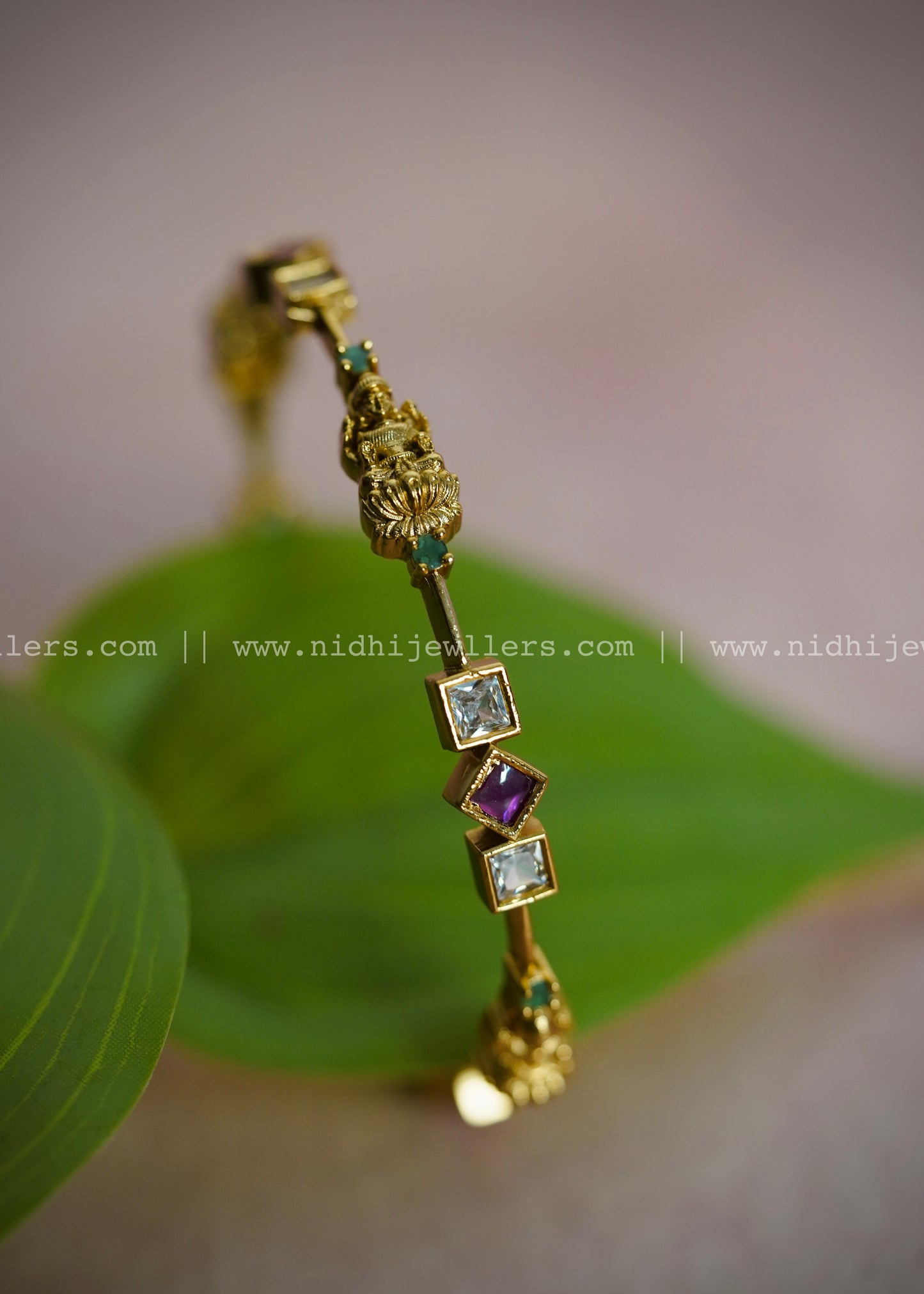 Premium Lakshmi stone bangle