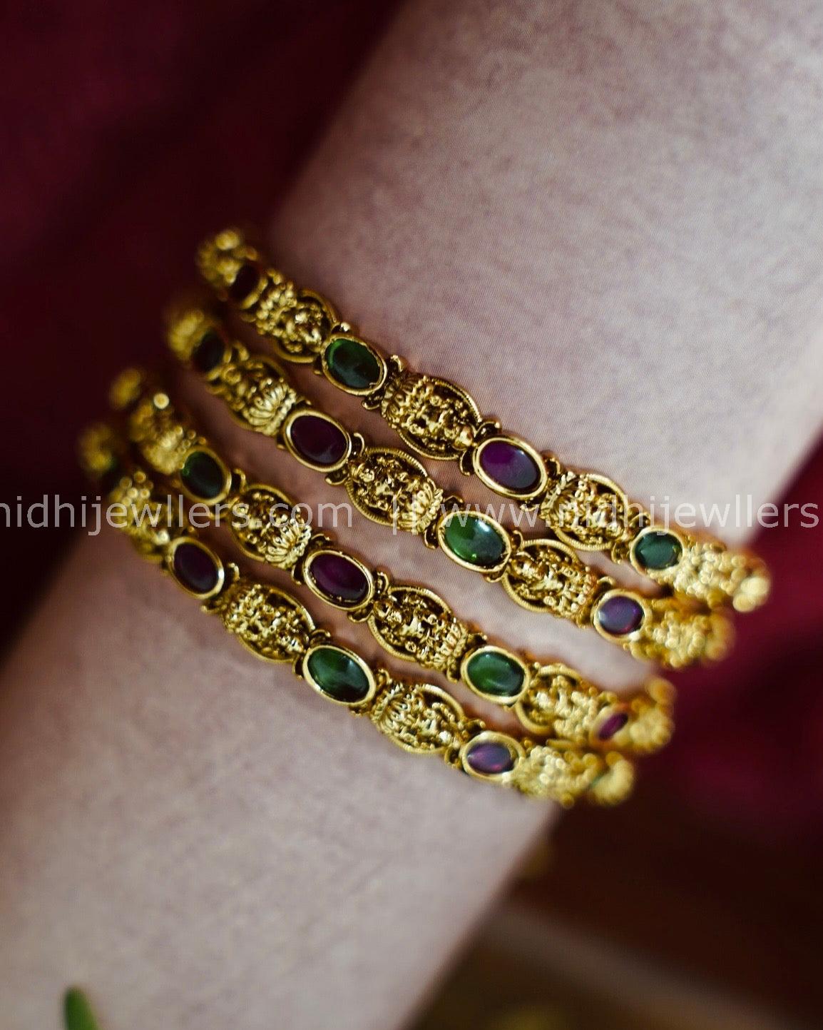 Multicoloured premium Lakshmi Bangles