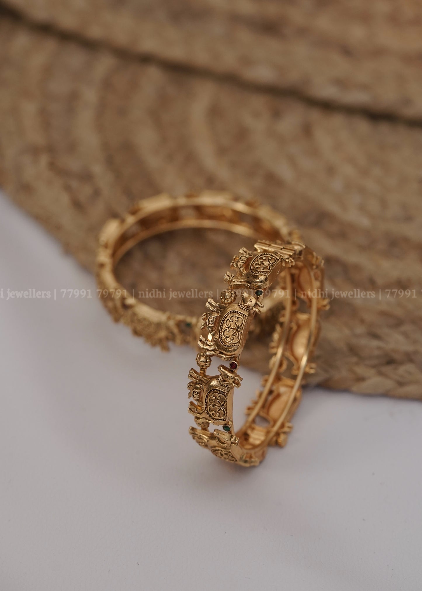 Traditional nandini bangles