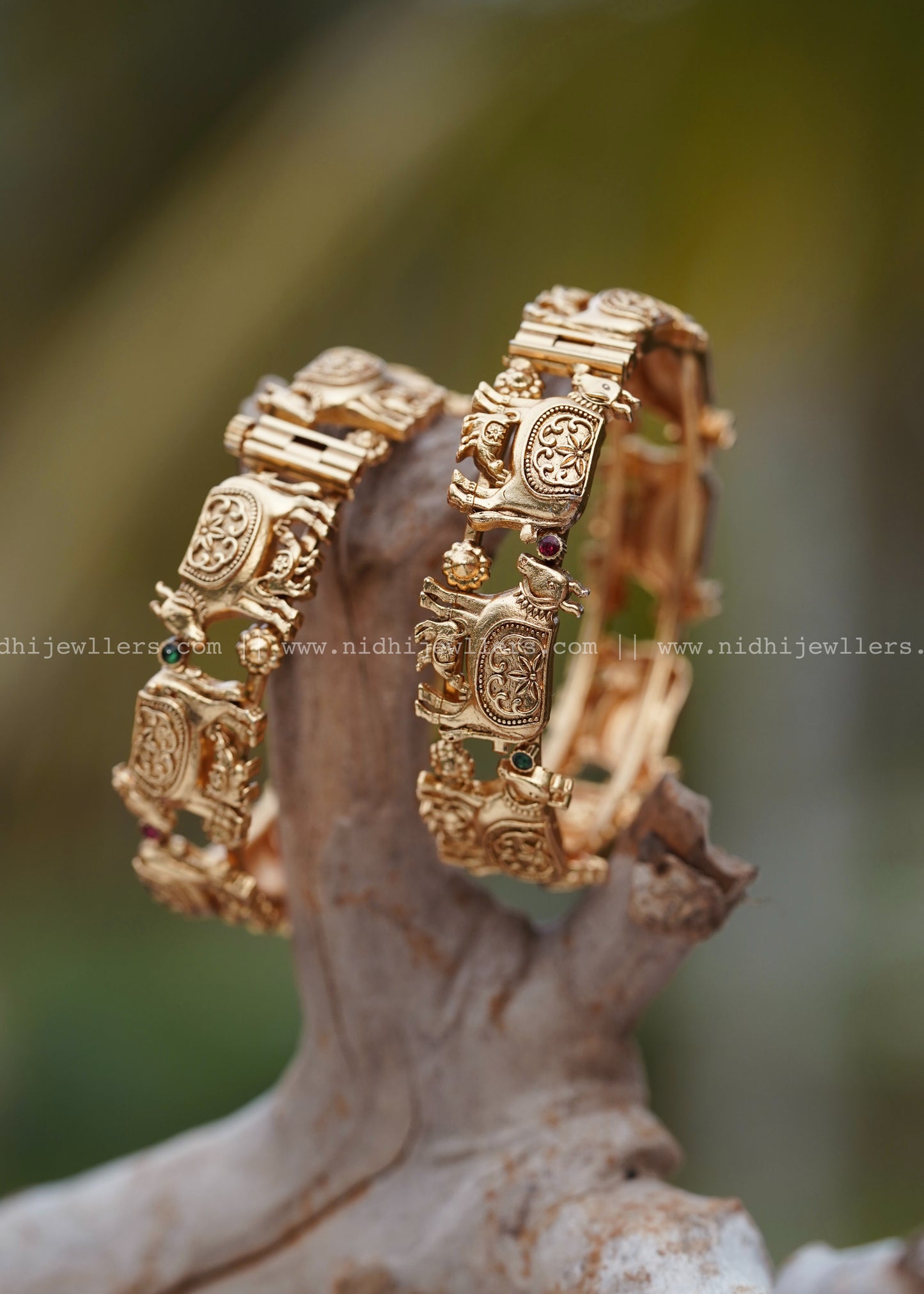 Traditional nandini bangles