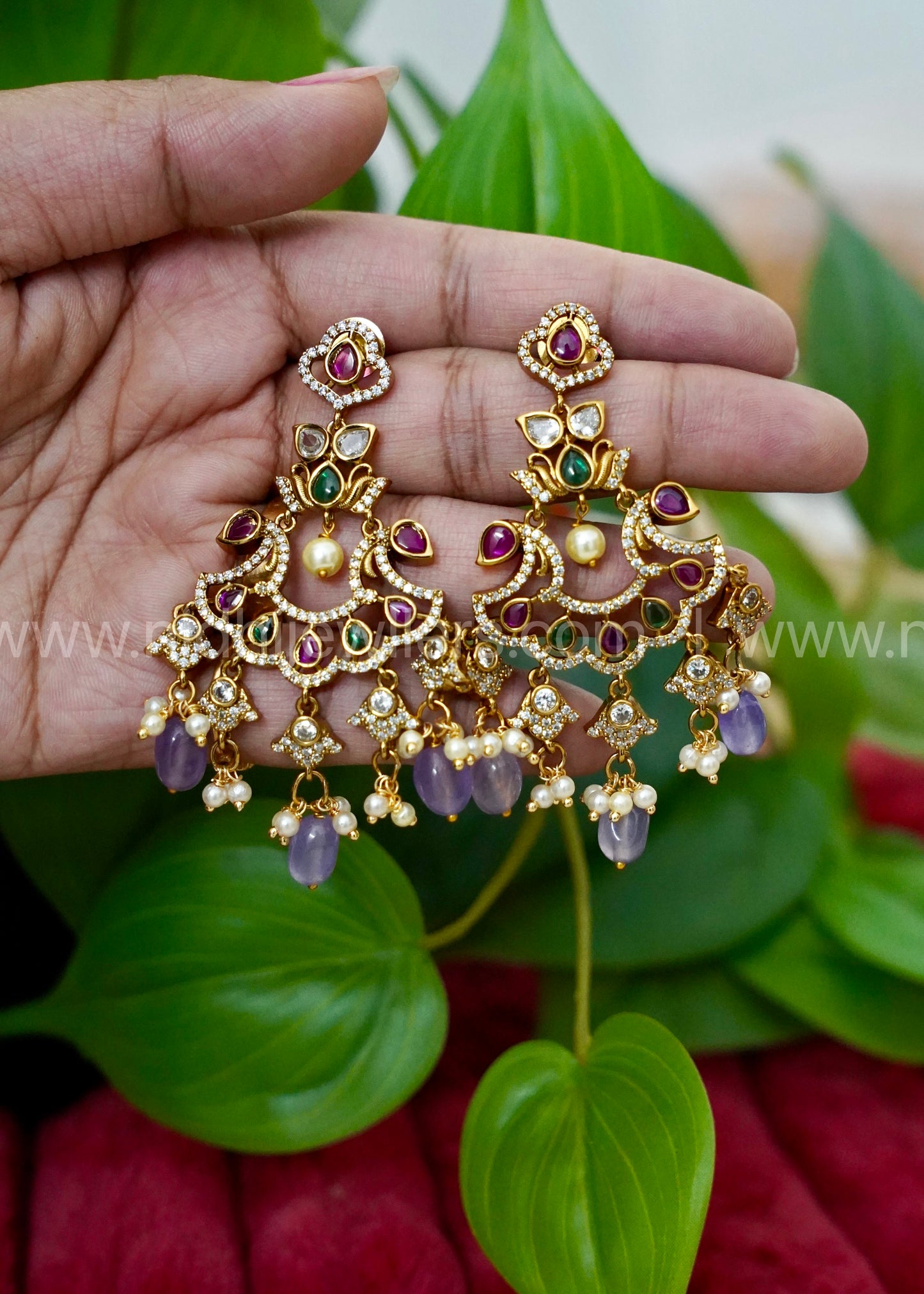 Premium victorian hanging earring