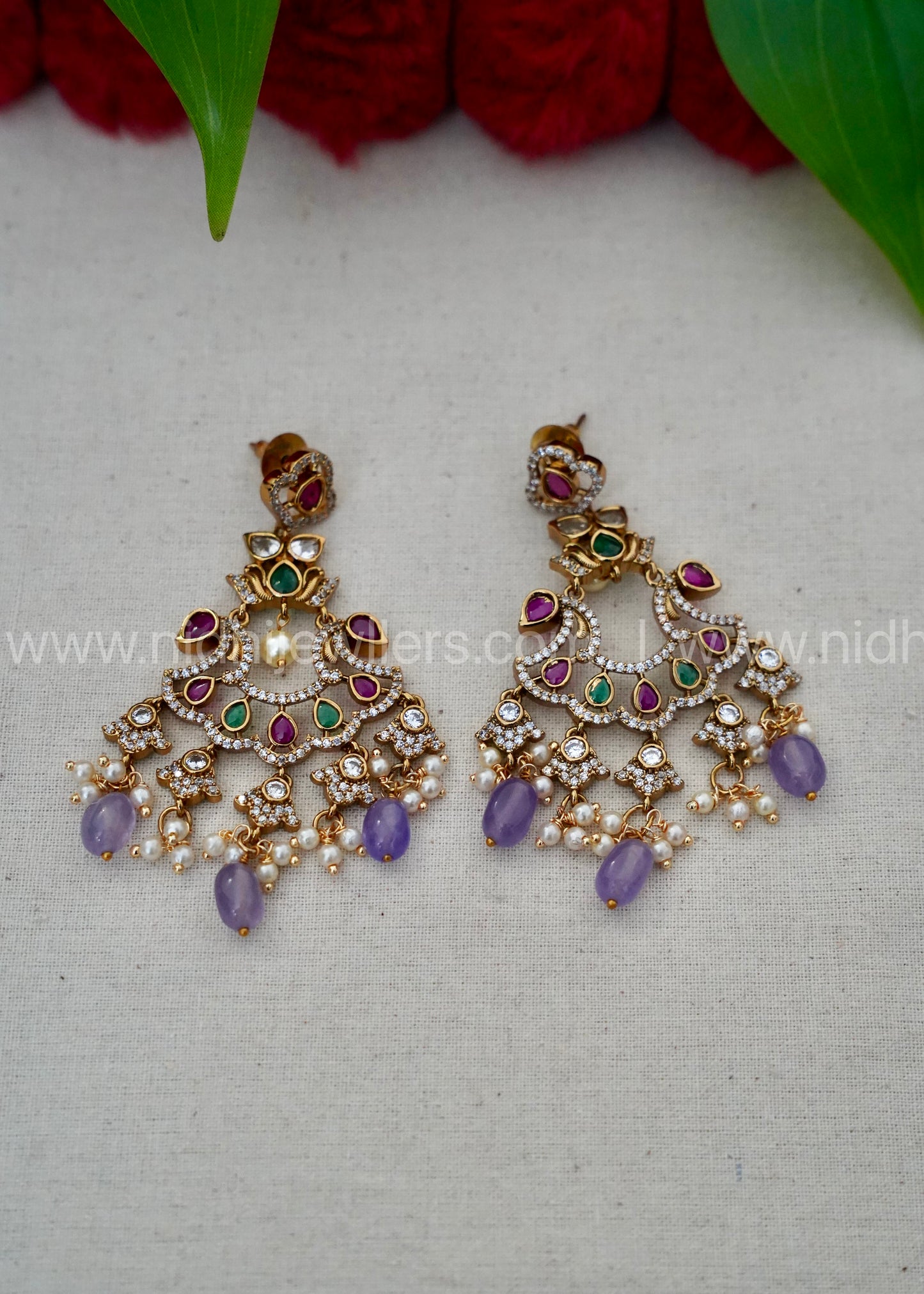 Premium victorian hanging earring