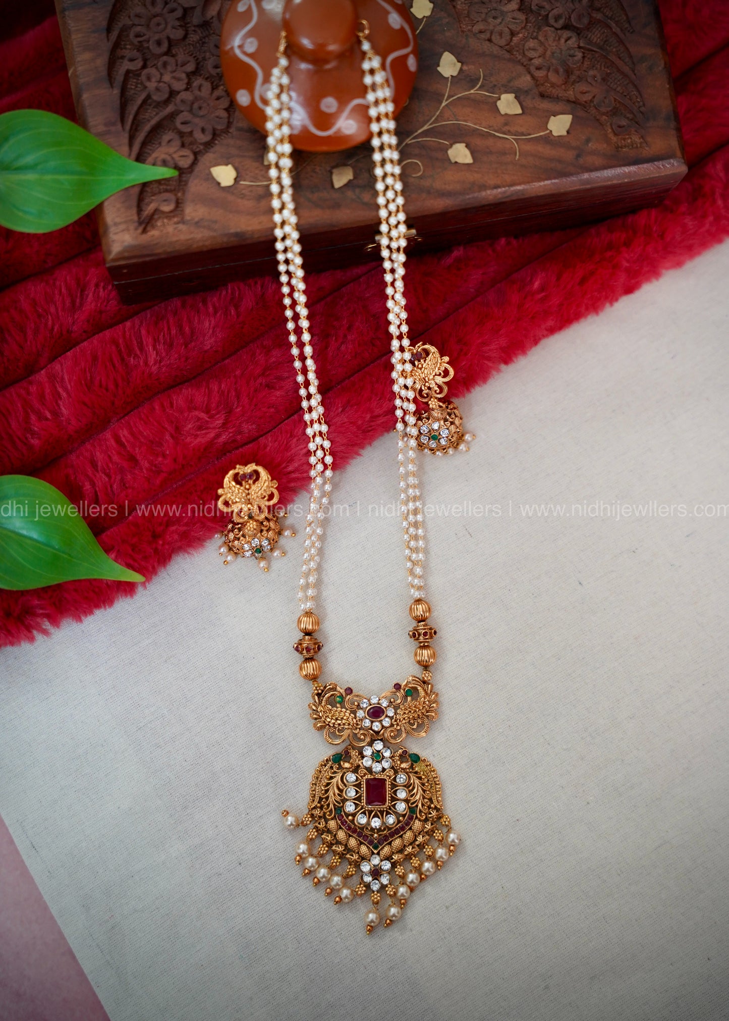 White beads stone haram
