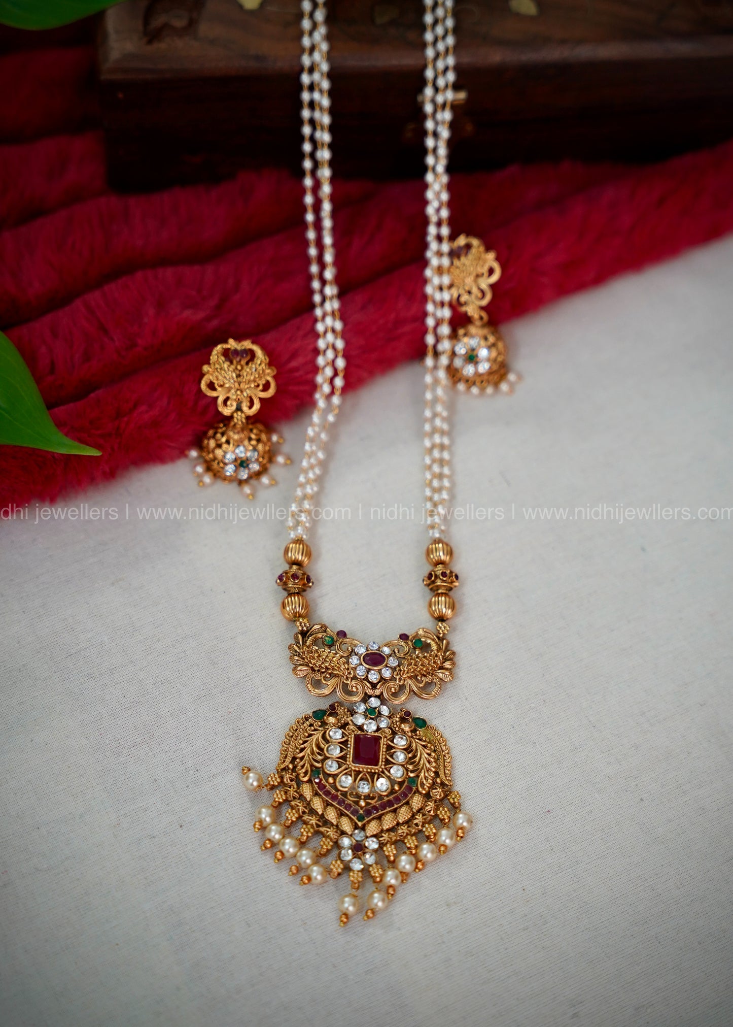 White beads stone haram