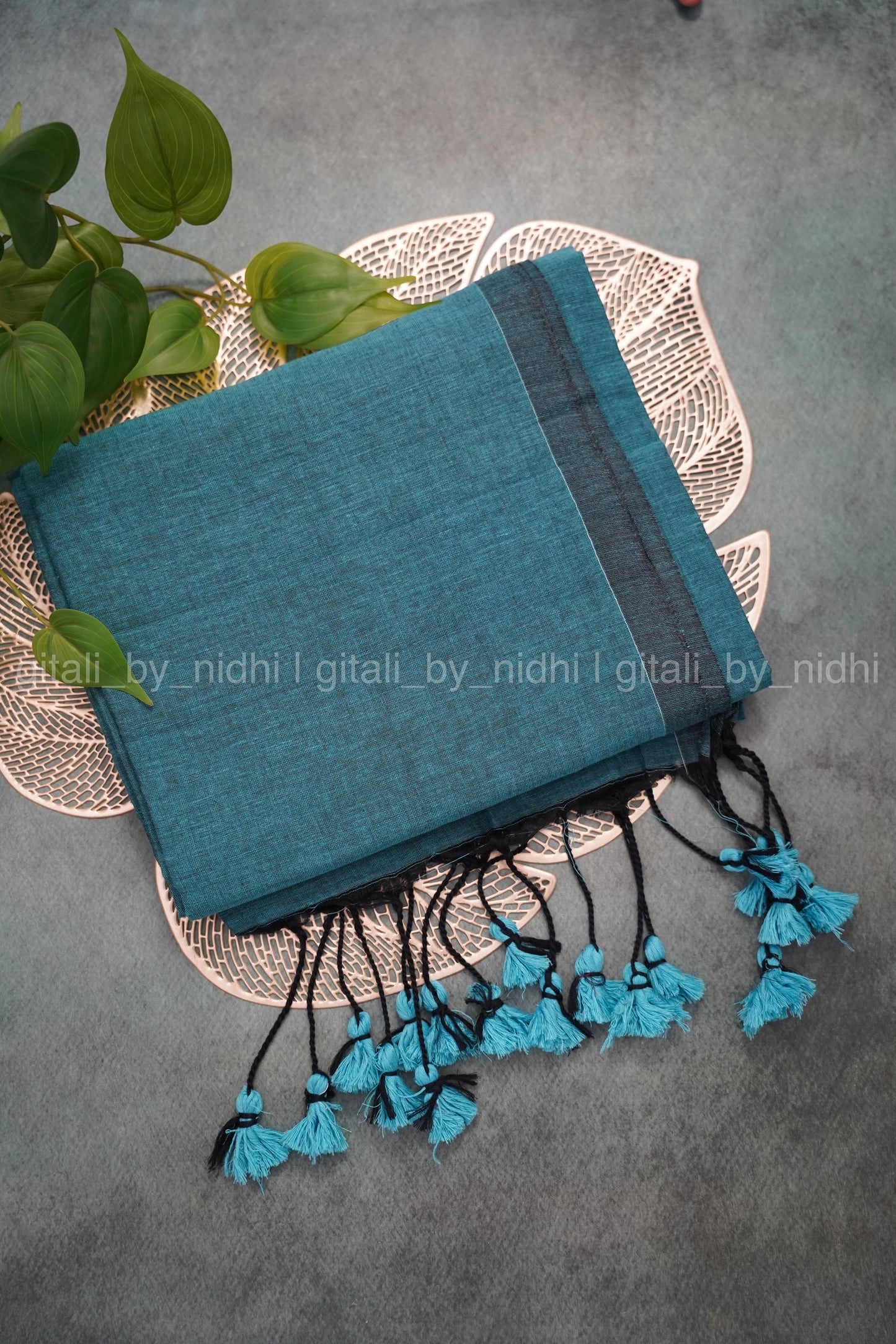 Premium soft cotton handloom saree