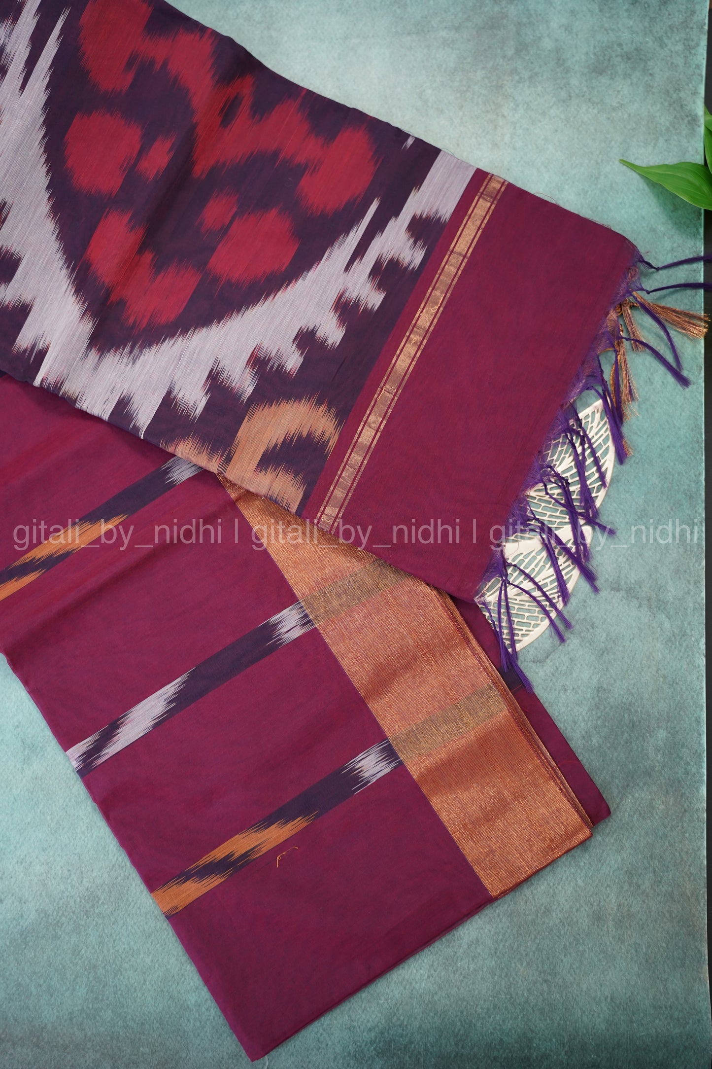 Premium Pochampally cotton silk saree