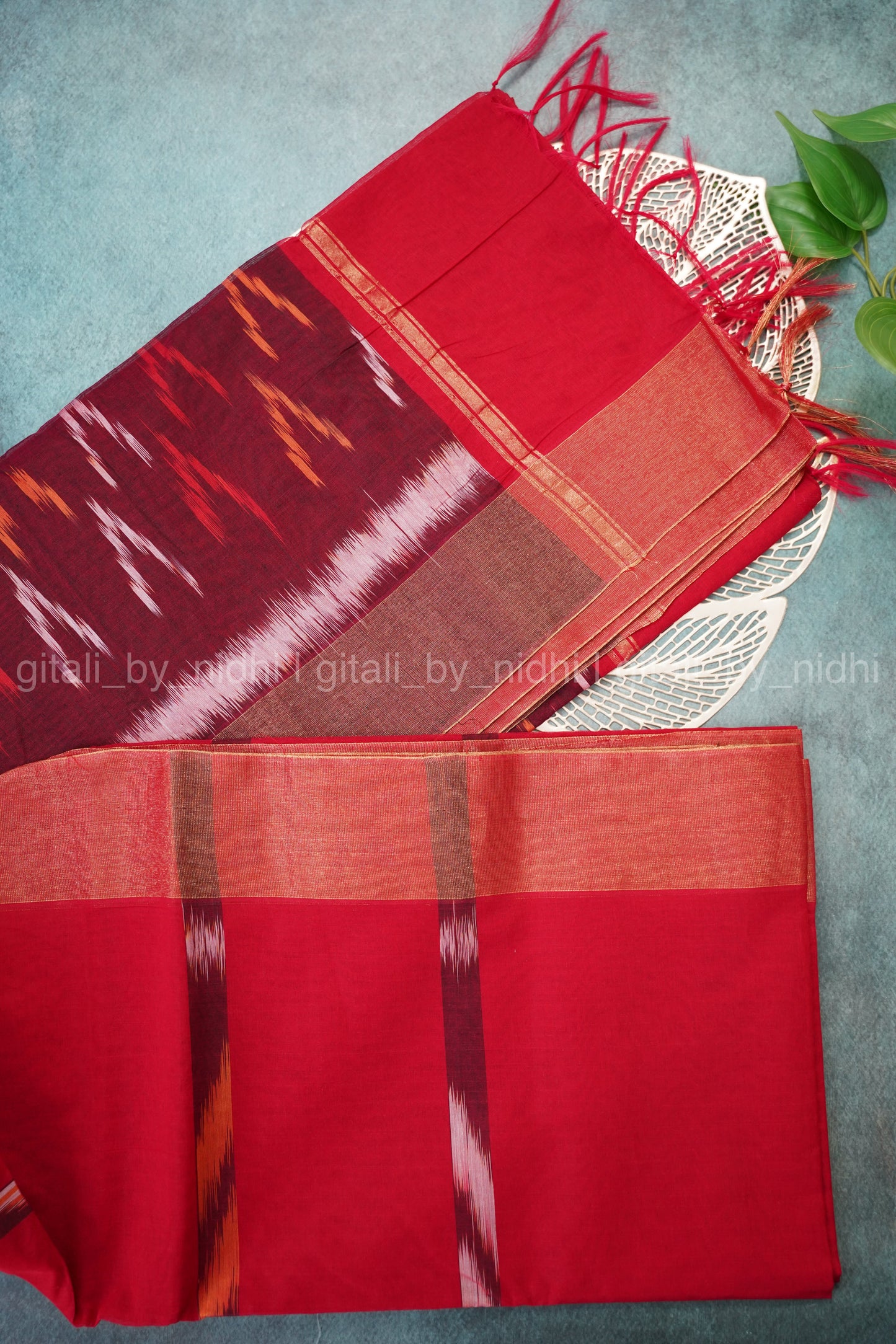 Premium Pochampally cotton silk saree