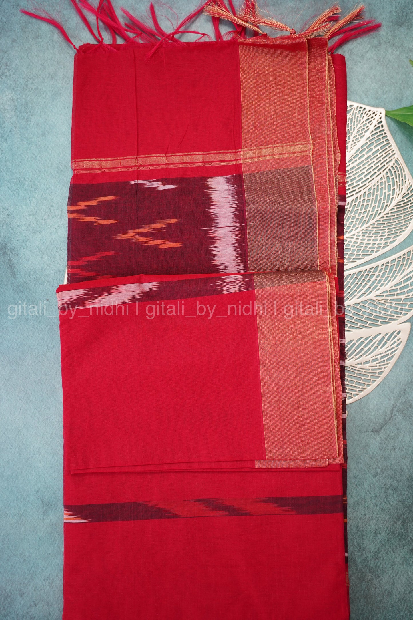 Premium Pochampally cotton silk saree