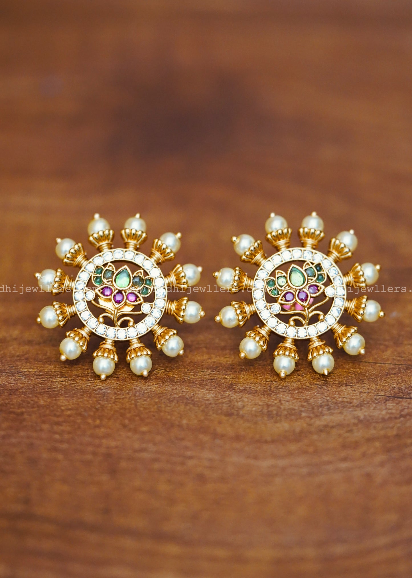 Premium kemp stone earrings