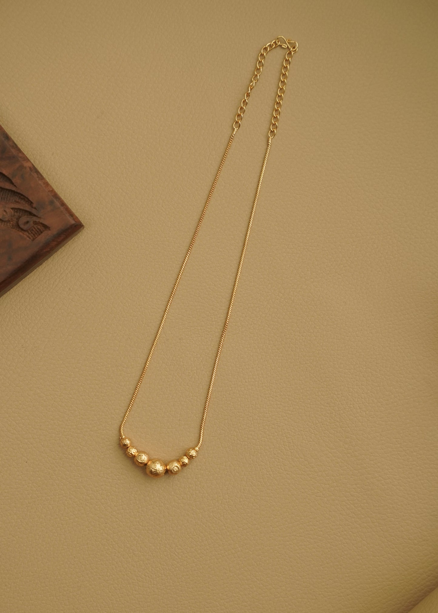 Real gold polished neckchain full golden