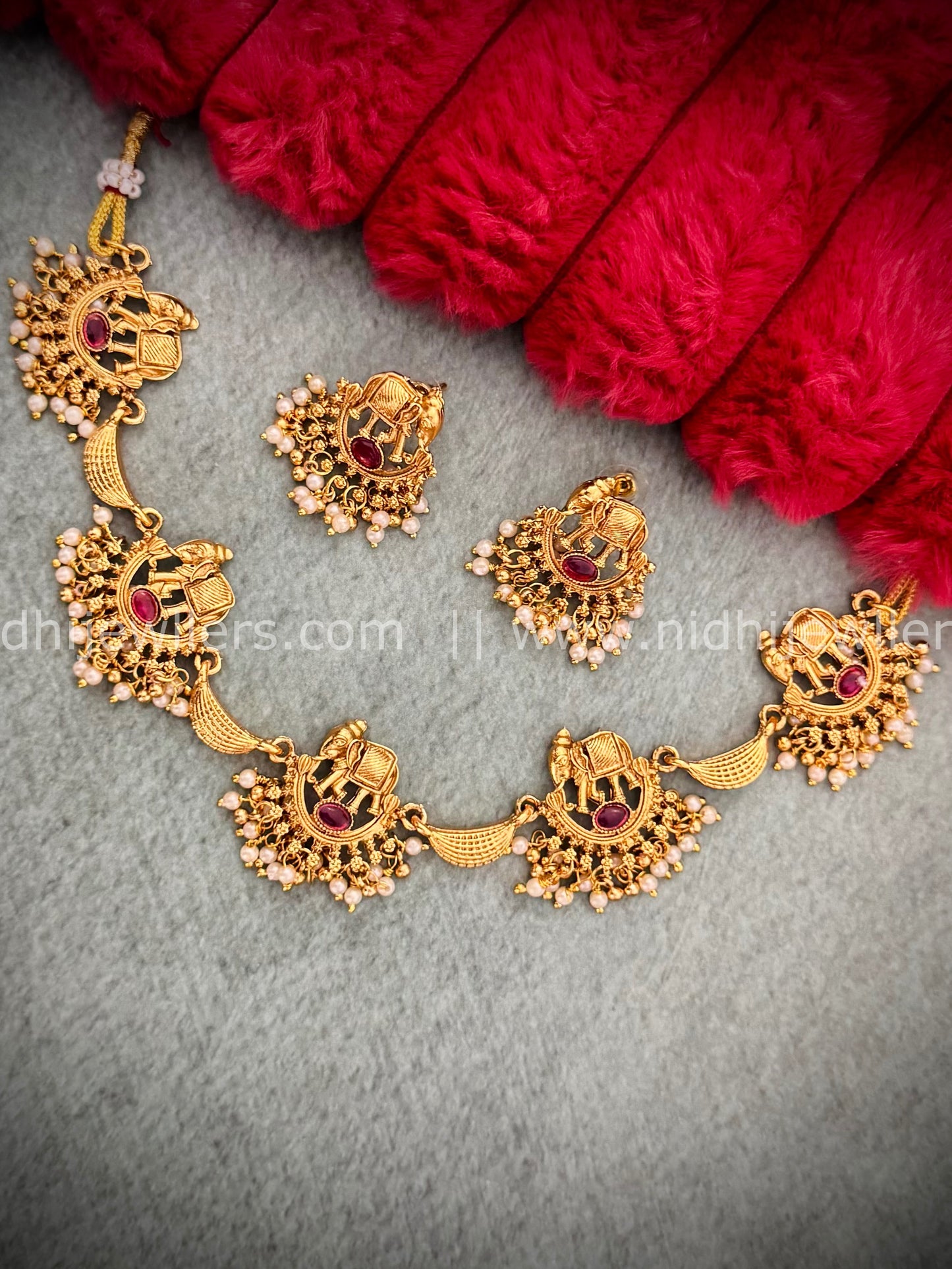 Traditional Elephant Necklace