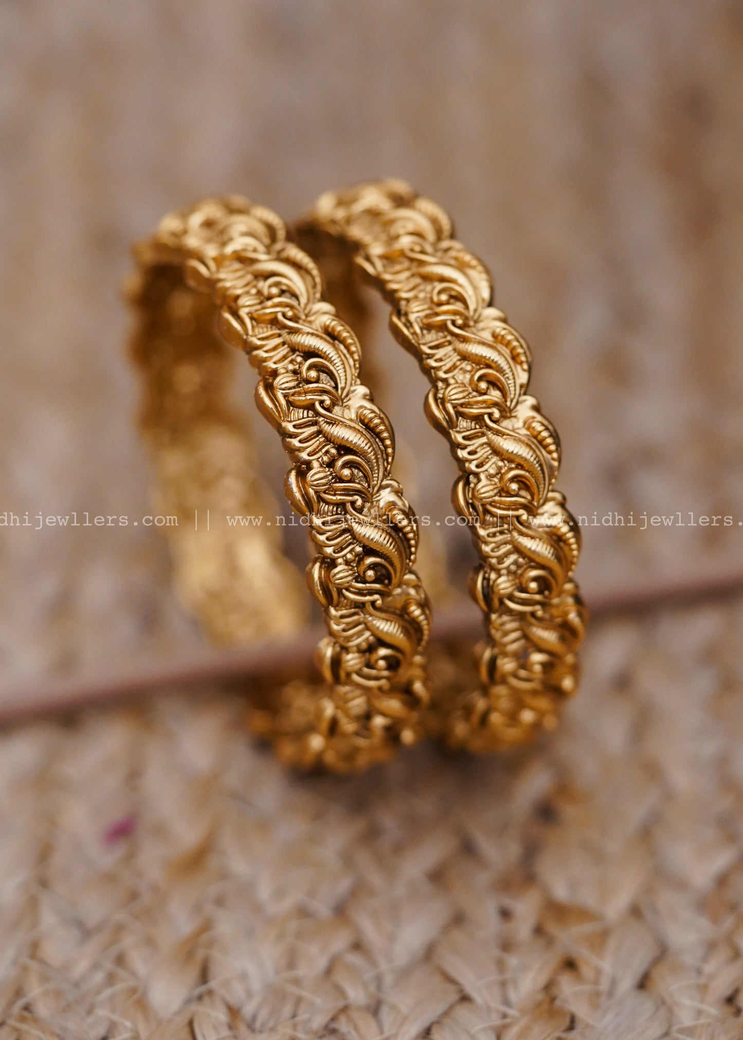Traditional temple bangles