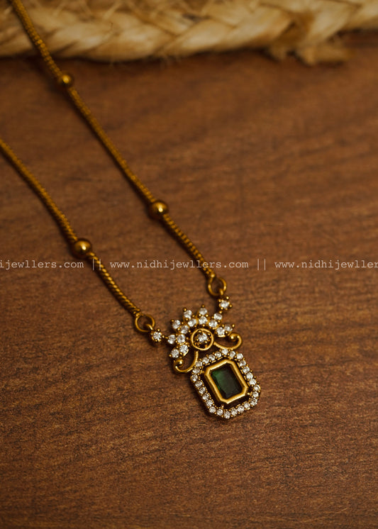 AD pendent necklace