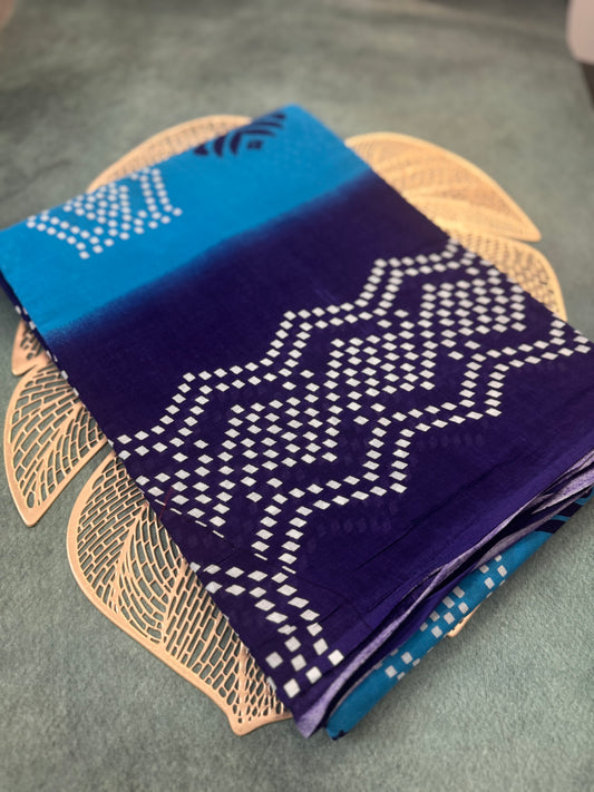 Pure soft cotton saree