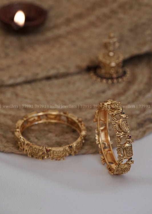 Traditional nandini bangles