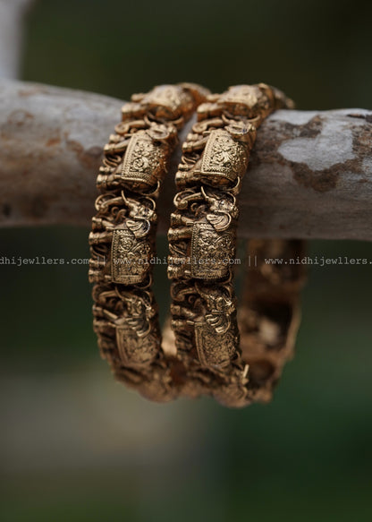 Traditional elephant bangles