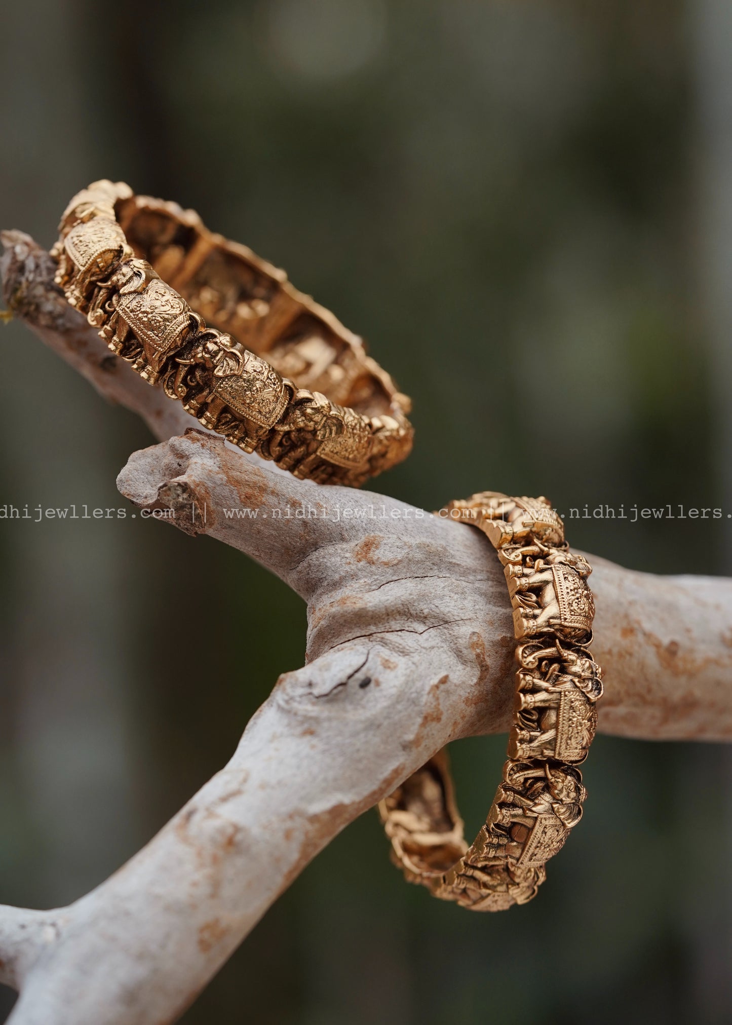 Traditional elephant bangles