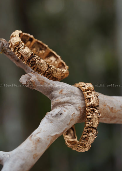 Traditional elephant bangles