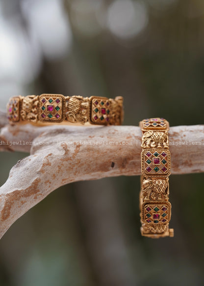 Elephant bangles multi colour
