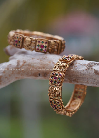 Elephant bangles multi colour
