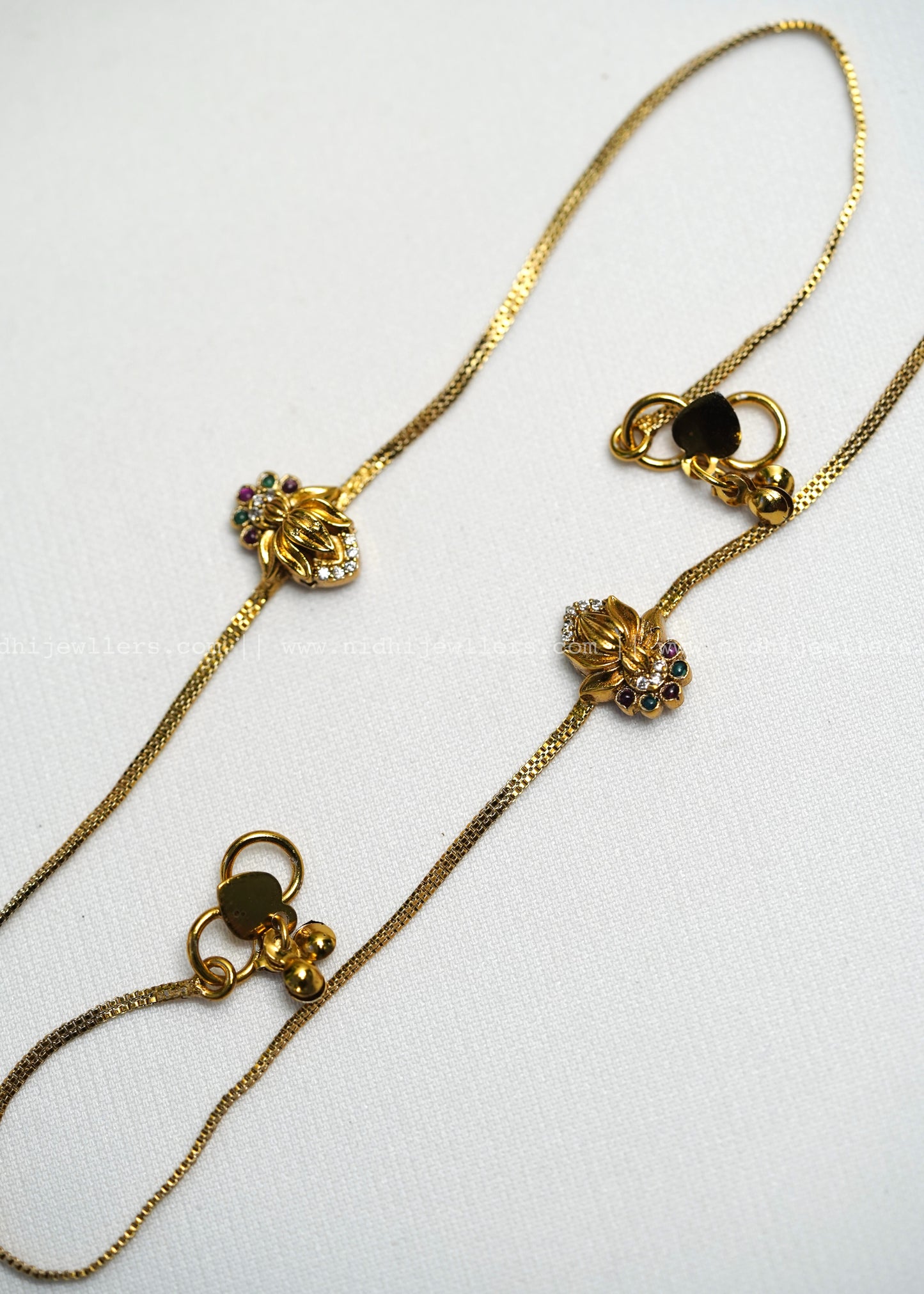 Lotus anklet