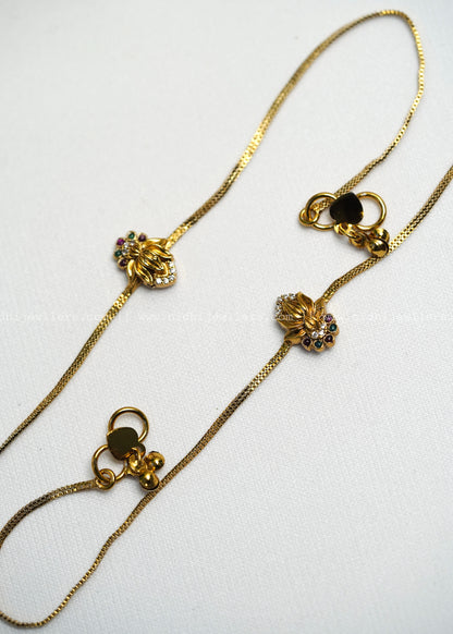 Lotus anklet