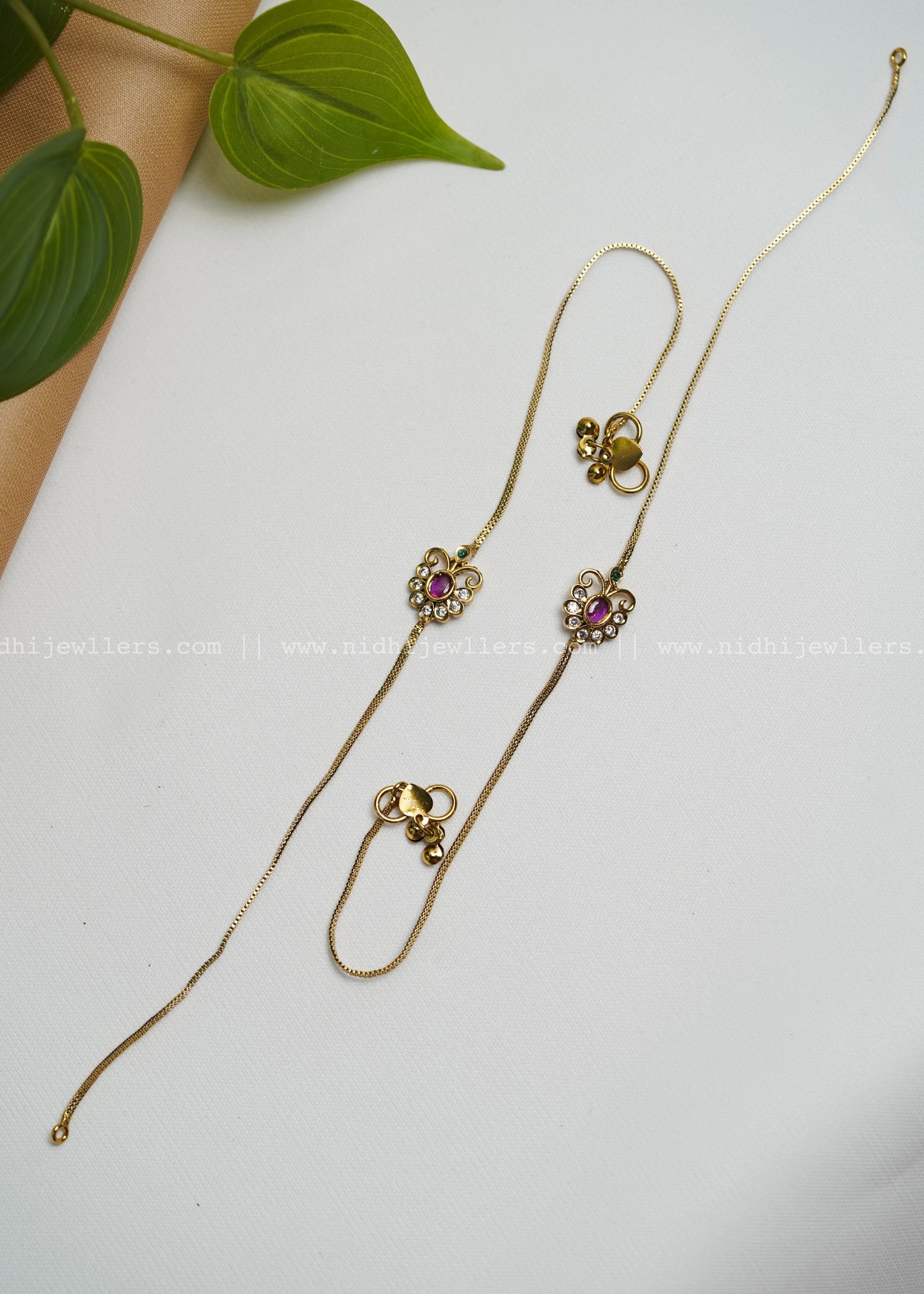 Floral anklet -Aadhya