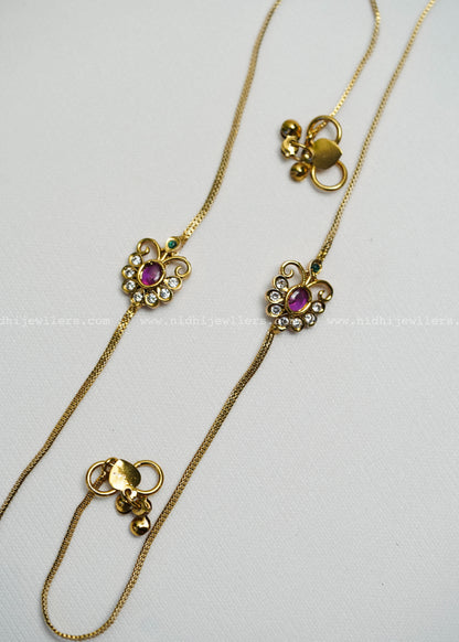 Floral anklet -Aadhya