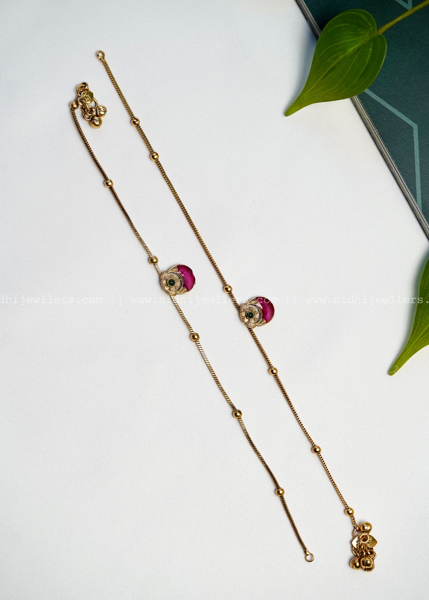Floral anklet -Samyukta