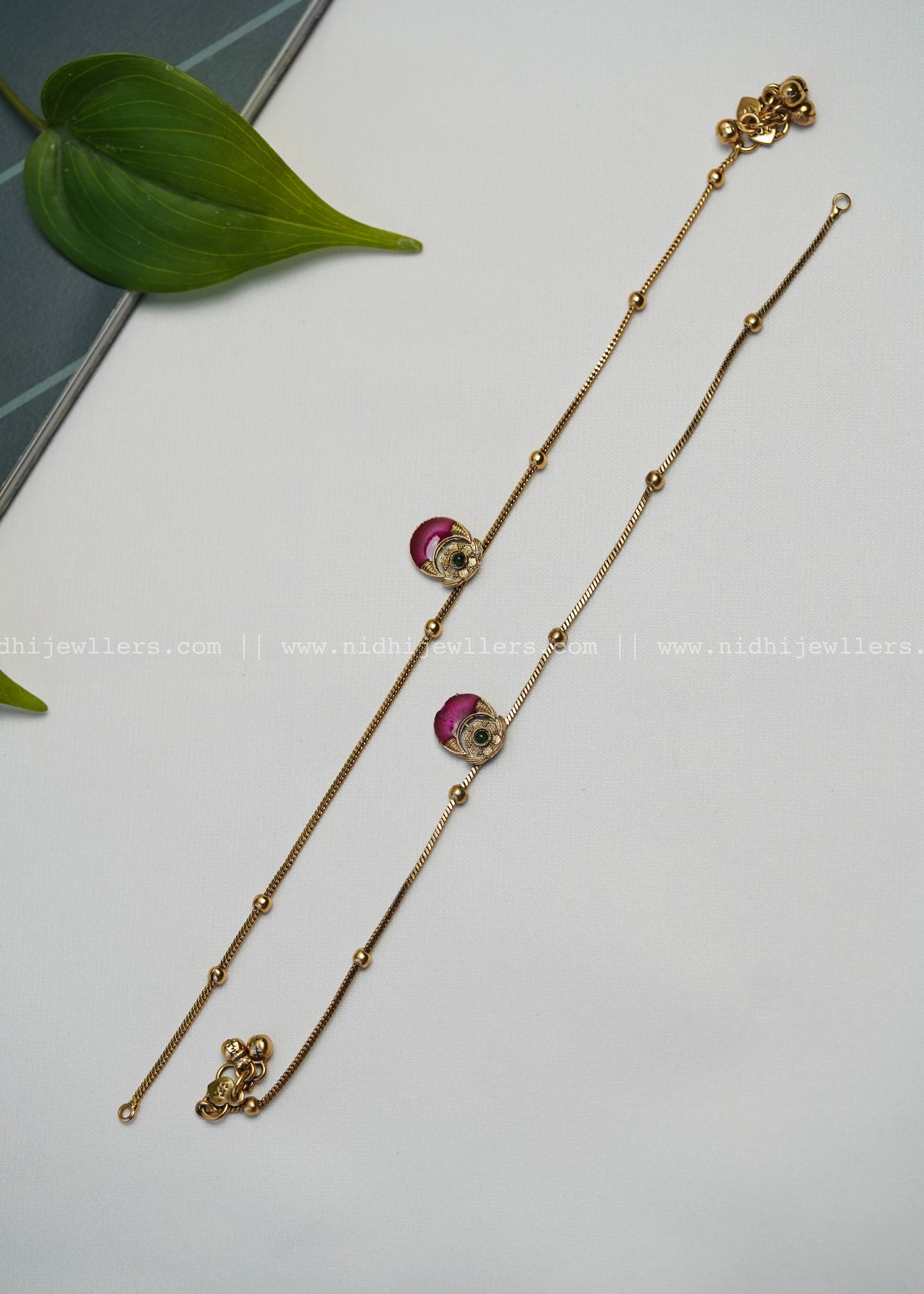 Floral anklet -Samyukta