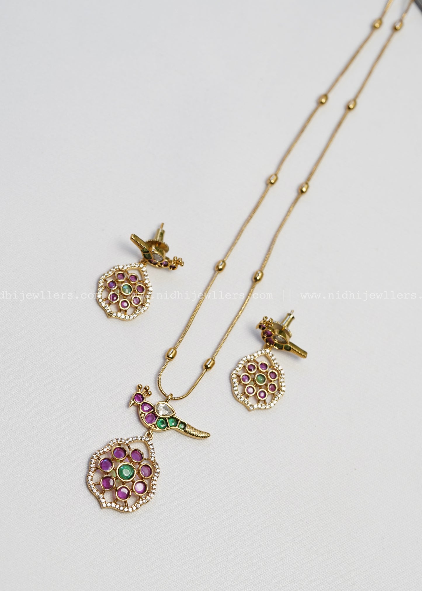 Premium Jadu Kundan necklace - Kashvi