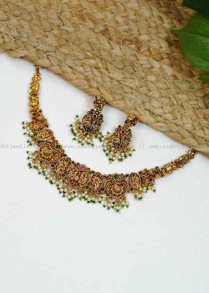 Antique necklace- non idol- Shrivalli