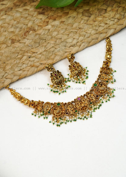 Antique necklace- non idol- Shrivalli