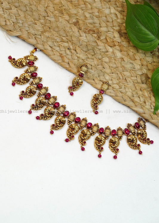 Antique necklace- Indira