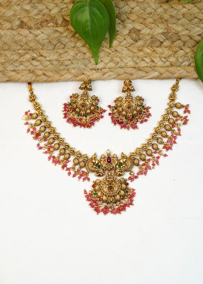Lakshmi necklace -Padma