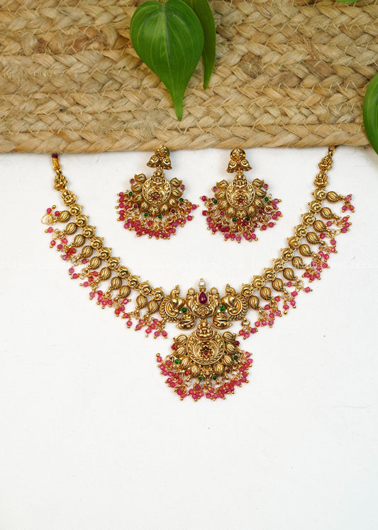 Lakshmi necklace -Padma