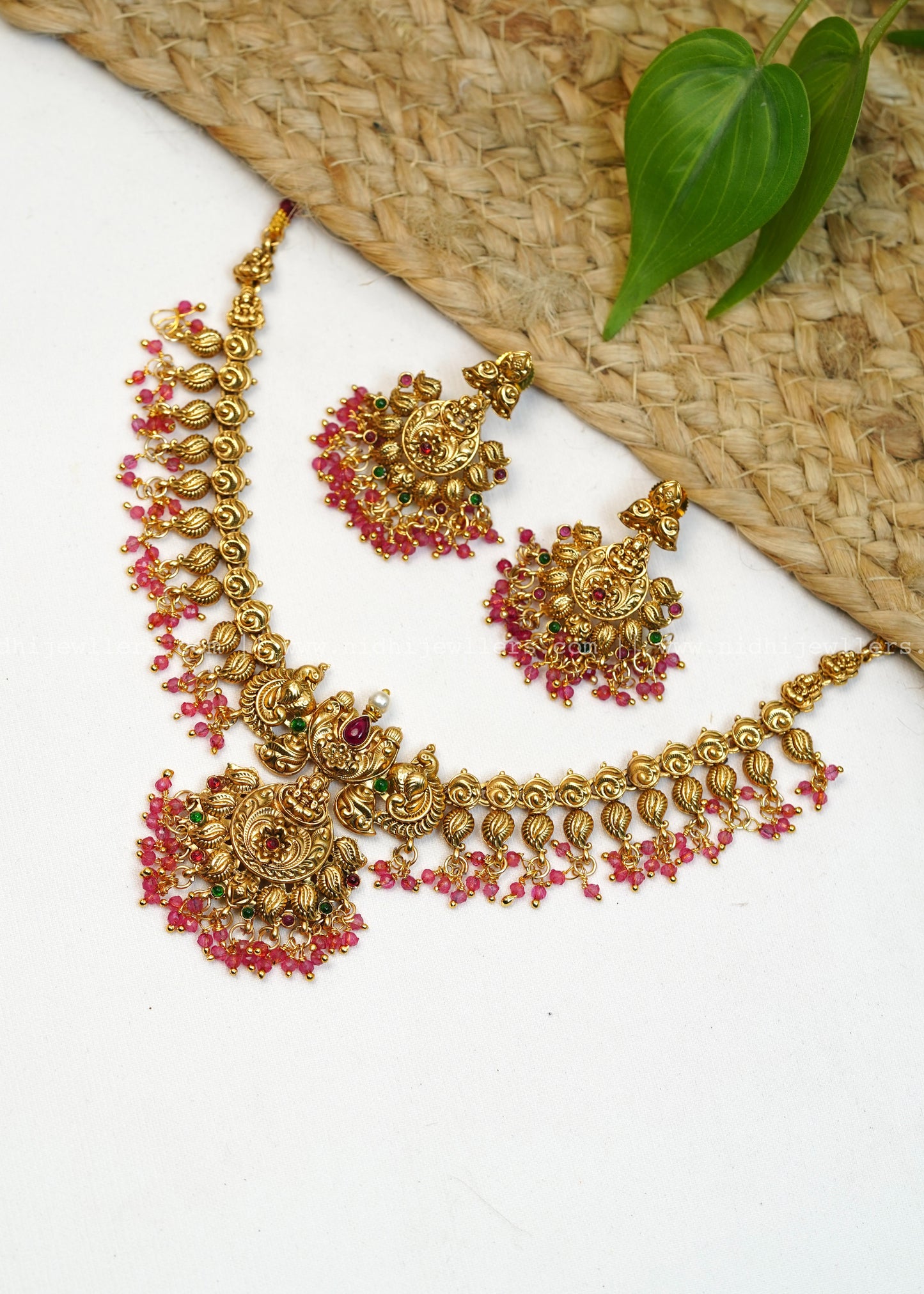 Lakshmi necklace -Padma
