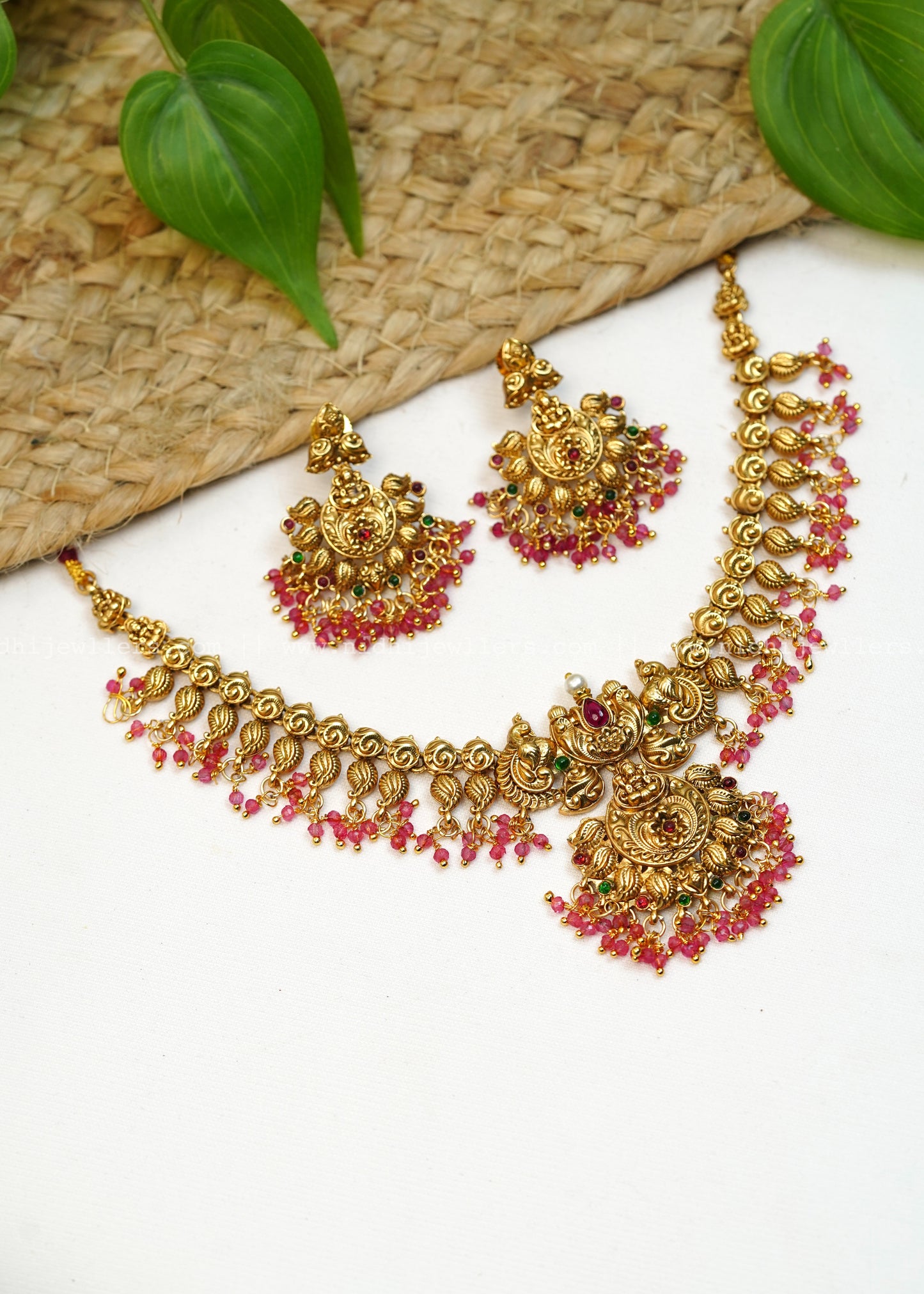 Lakshmi necklace -Padma