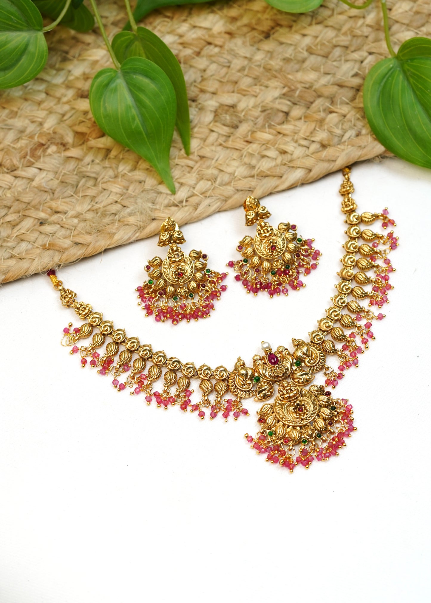 Lakshmi necklace -Padma