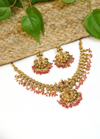 Lakshmi necklace -Padma