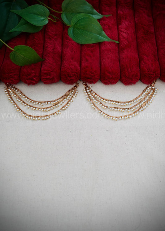Premium Matti with white pearls