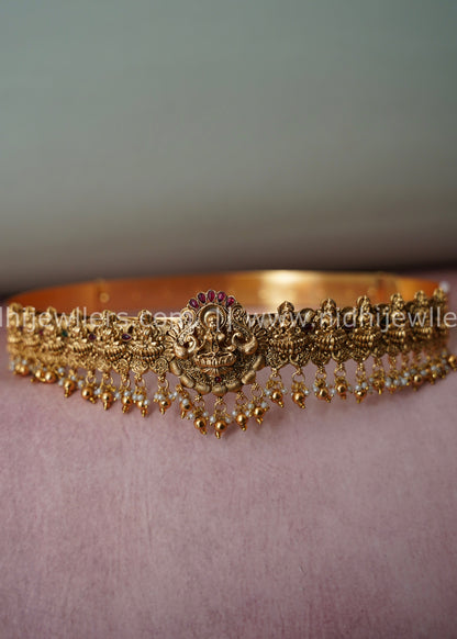Premium Lakshmi peacock Hip belt
