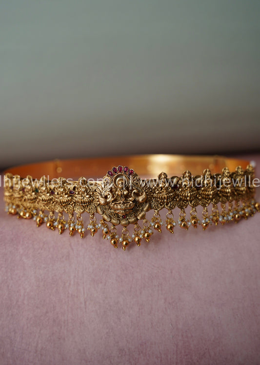 Premium Lakshmi peacock Hip belt