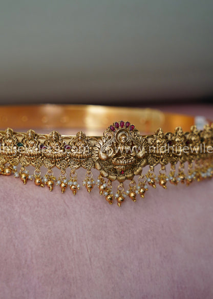 Premium Lakshmi peacock Hip belt