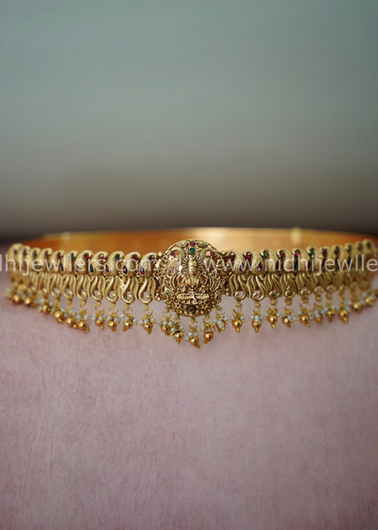 Premium Lakshmi peacock Hip belt
