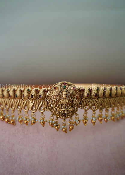 Premium Lakshmi peacock Hip belt