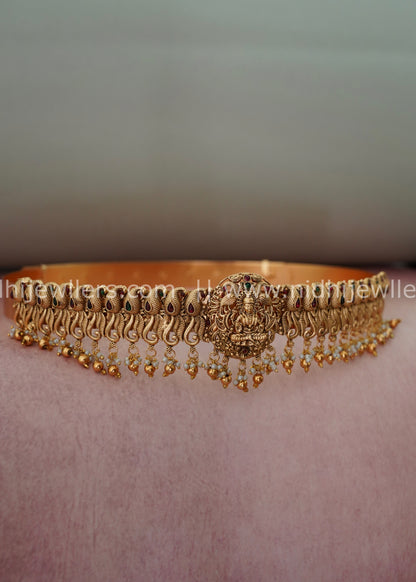 Premium Lakshmi peacock Hip belt