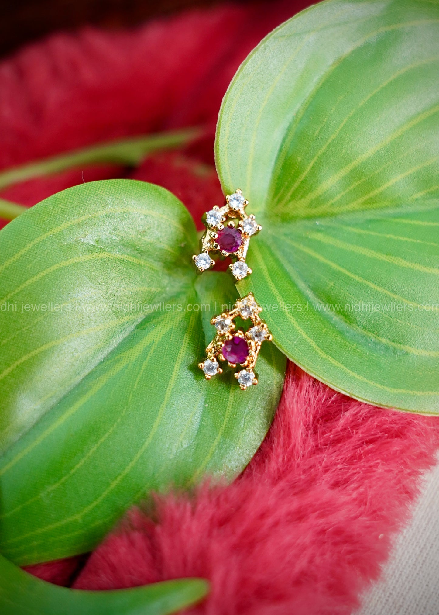 AD premium ruby premium necklace.