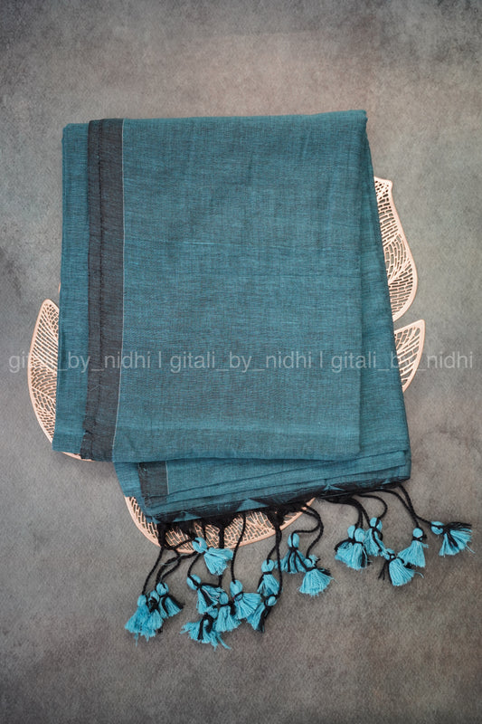 Premium soft cotton handloom saree